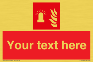 Custom Fire: Fire alarm flashing light